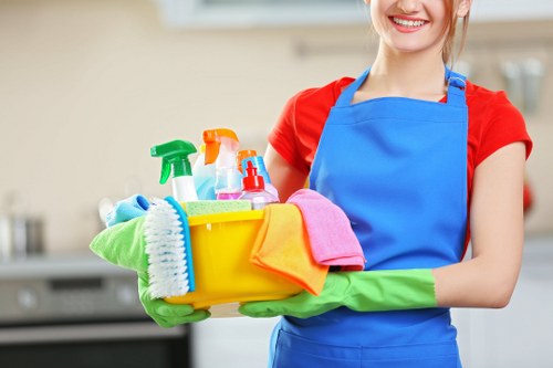 Highbury carpet cleaning team preparing for a thorough cleaning service