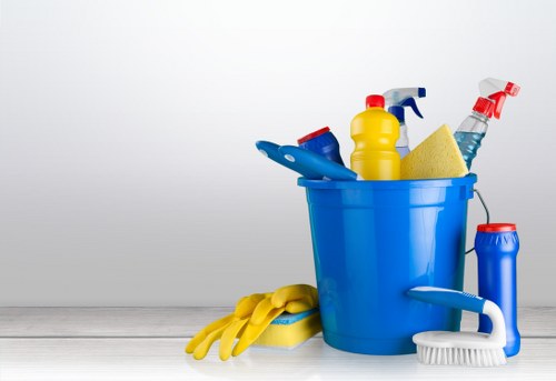 Professional carpet cleaner in Highbury deep cleaning a living room carpet