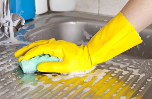 Highbury office kitchen cleaned and maintained by professionals